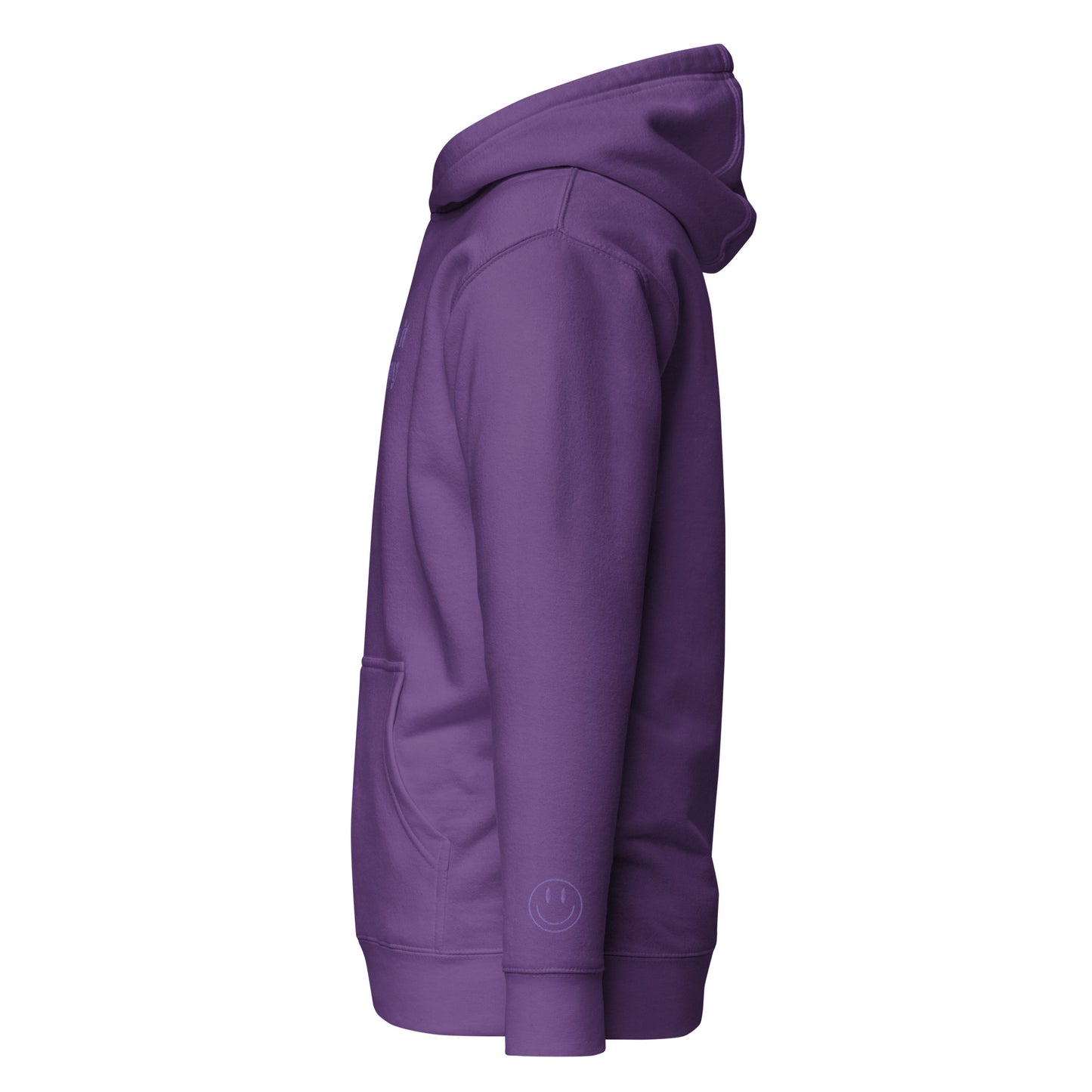 Keep It Happy Embroidered Hooded Sweatshirt