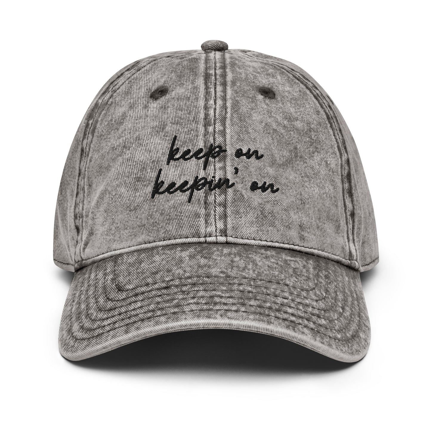 Keep On Keepin' On Vintage Wash Hat