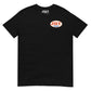chasing sunshine tshirt black front