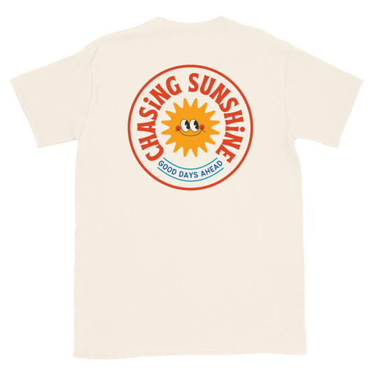 chasing sunshine tshirt natural