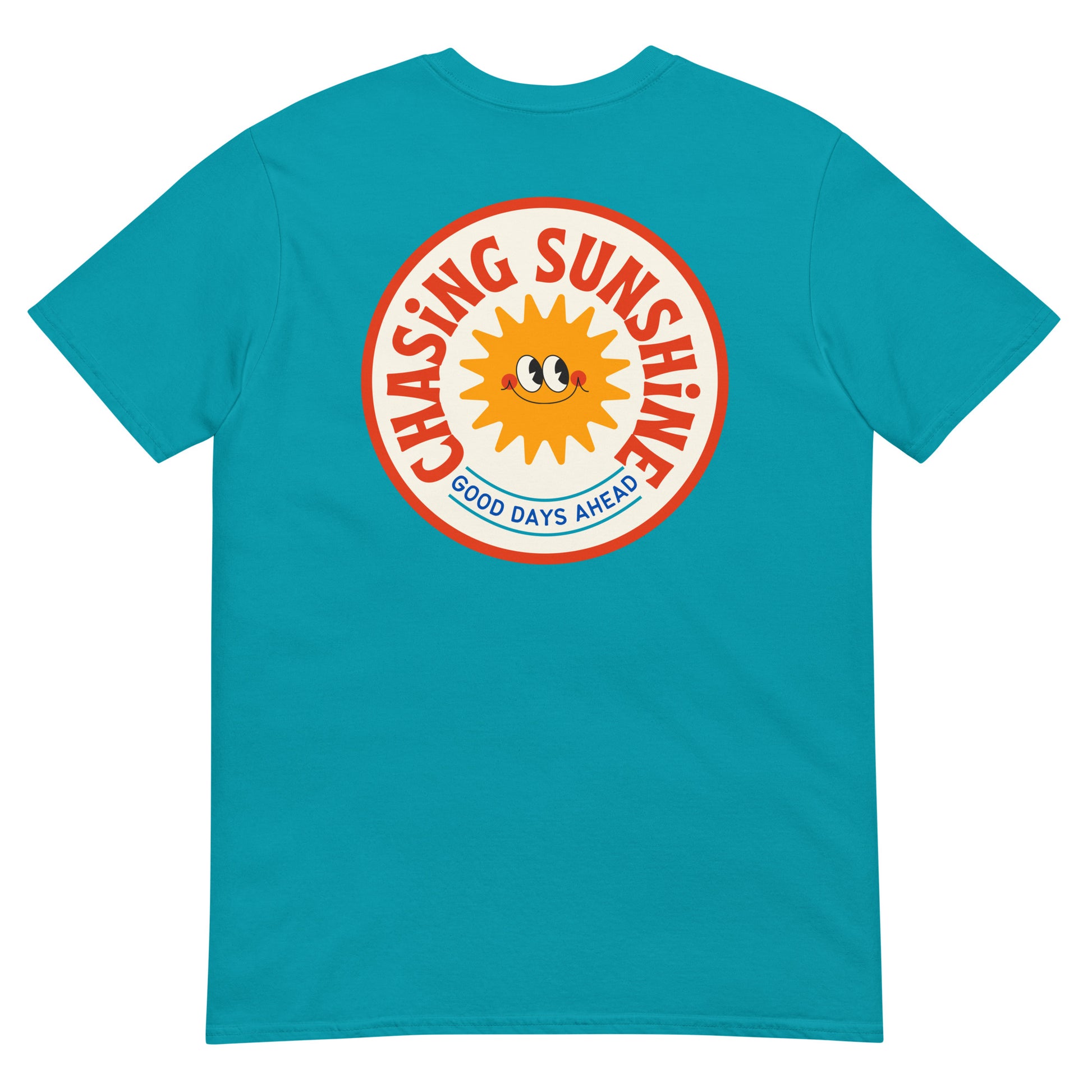 chasing sunshine tshirt  tropics