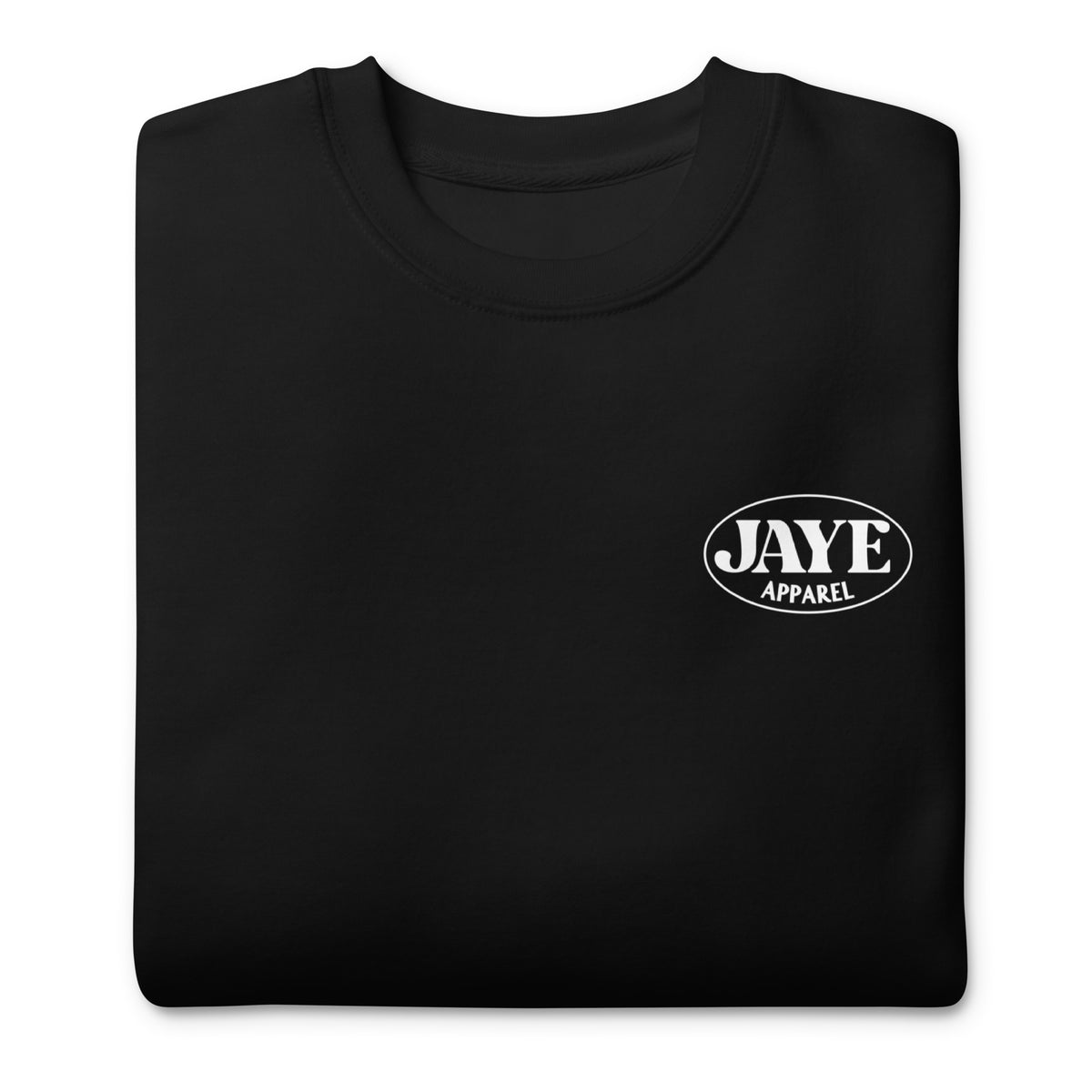 dont let the hard days win crewnweck sweatshirt black jaye apparel