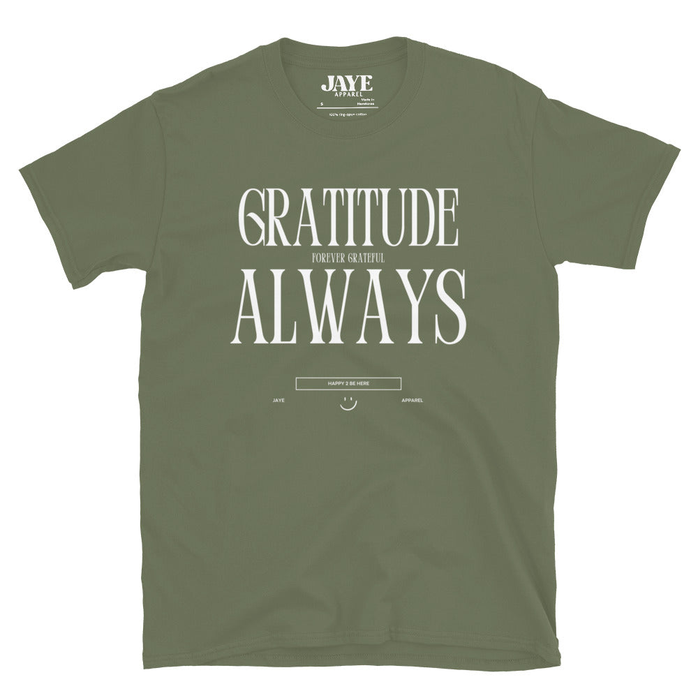 gratitude always tee jaye apparel