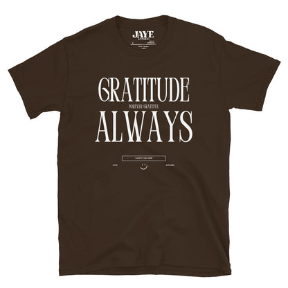 gratitude always tee jaye apparel