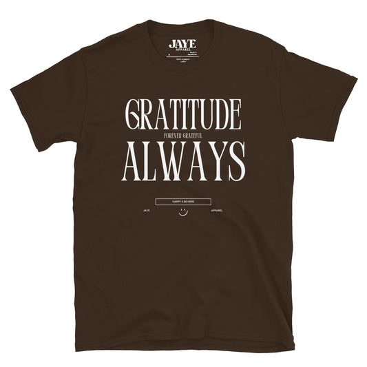 gratitude always tee jaye apparel