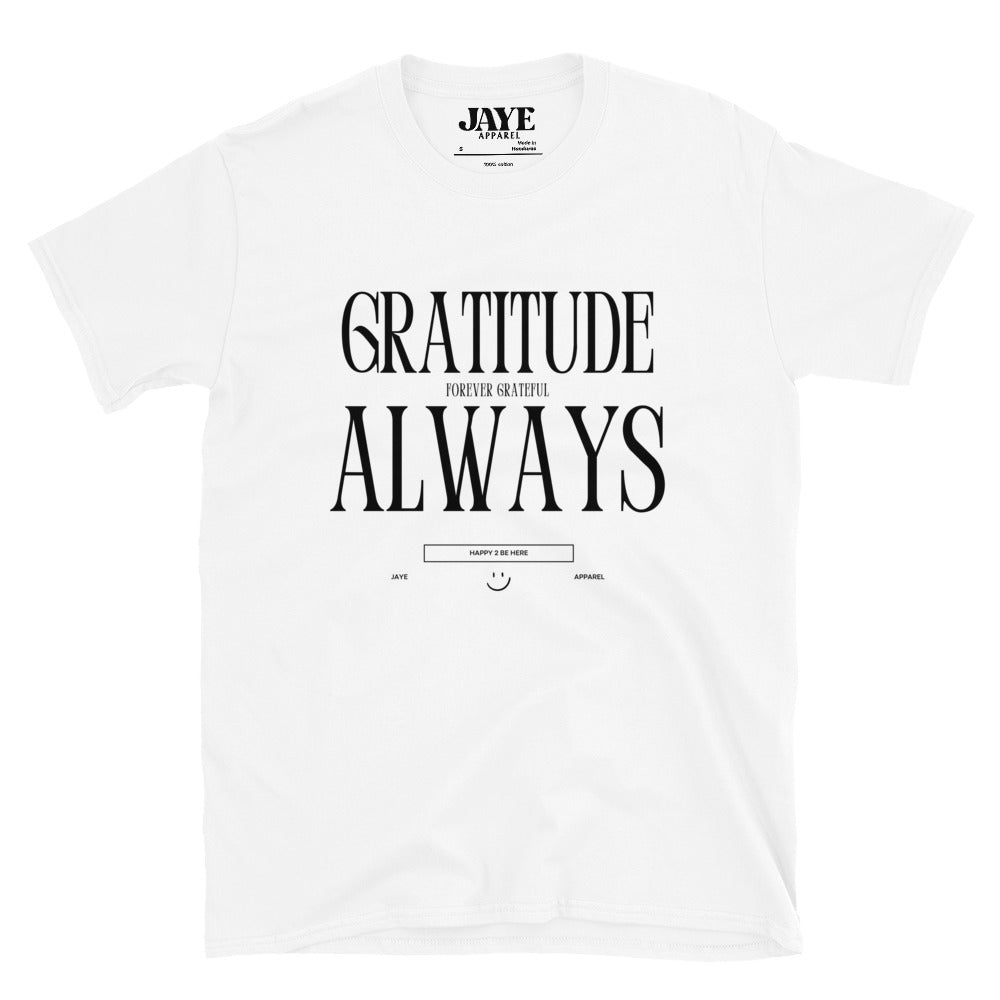 gratitude always tee jaye apparel