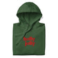 holly jolly embroidered hoodie