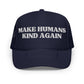 make humans kind again hat navy