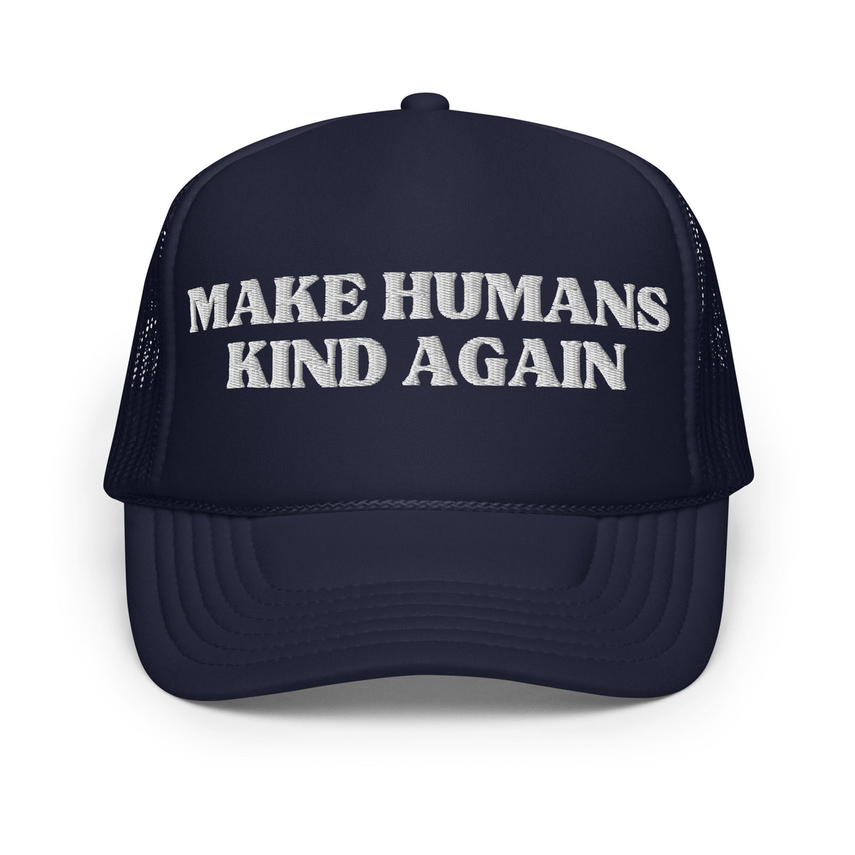 make humans kind again hat navy