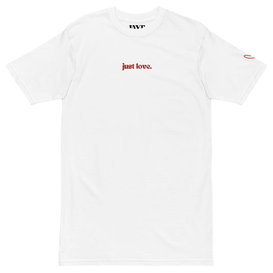 Just Love Embroidered Tee