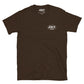 take care of your mind tee dark chocolate brown front