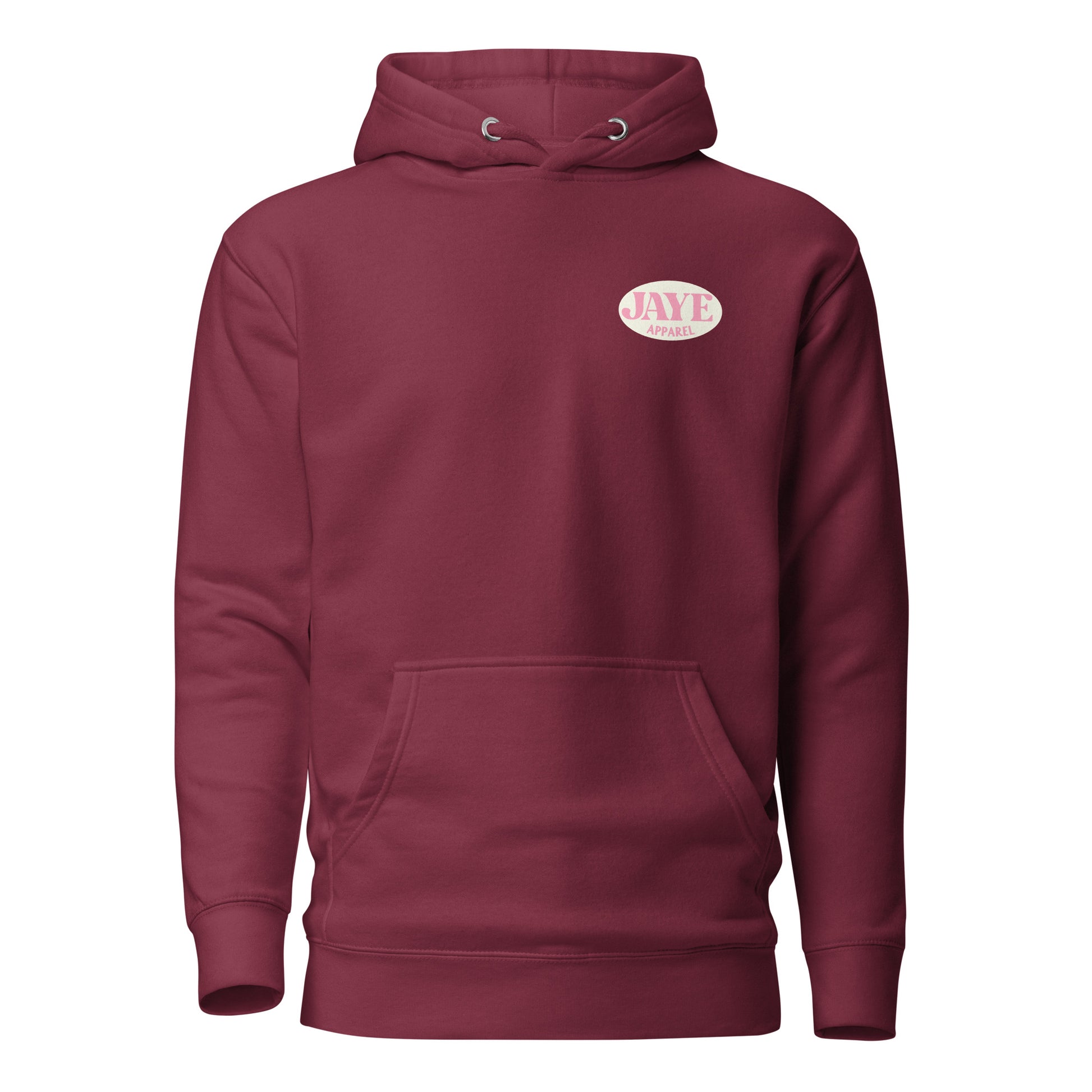 take care of yourself hoodie maroon