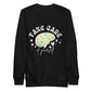 take care of yourself crewneck sweatshirt black