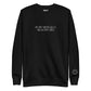 In My Mentally Healthy Era Embroidered Crewneck Sweatshirt