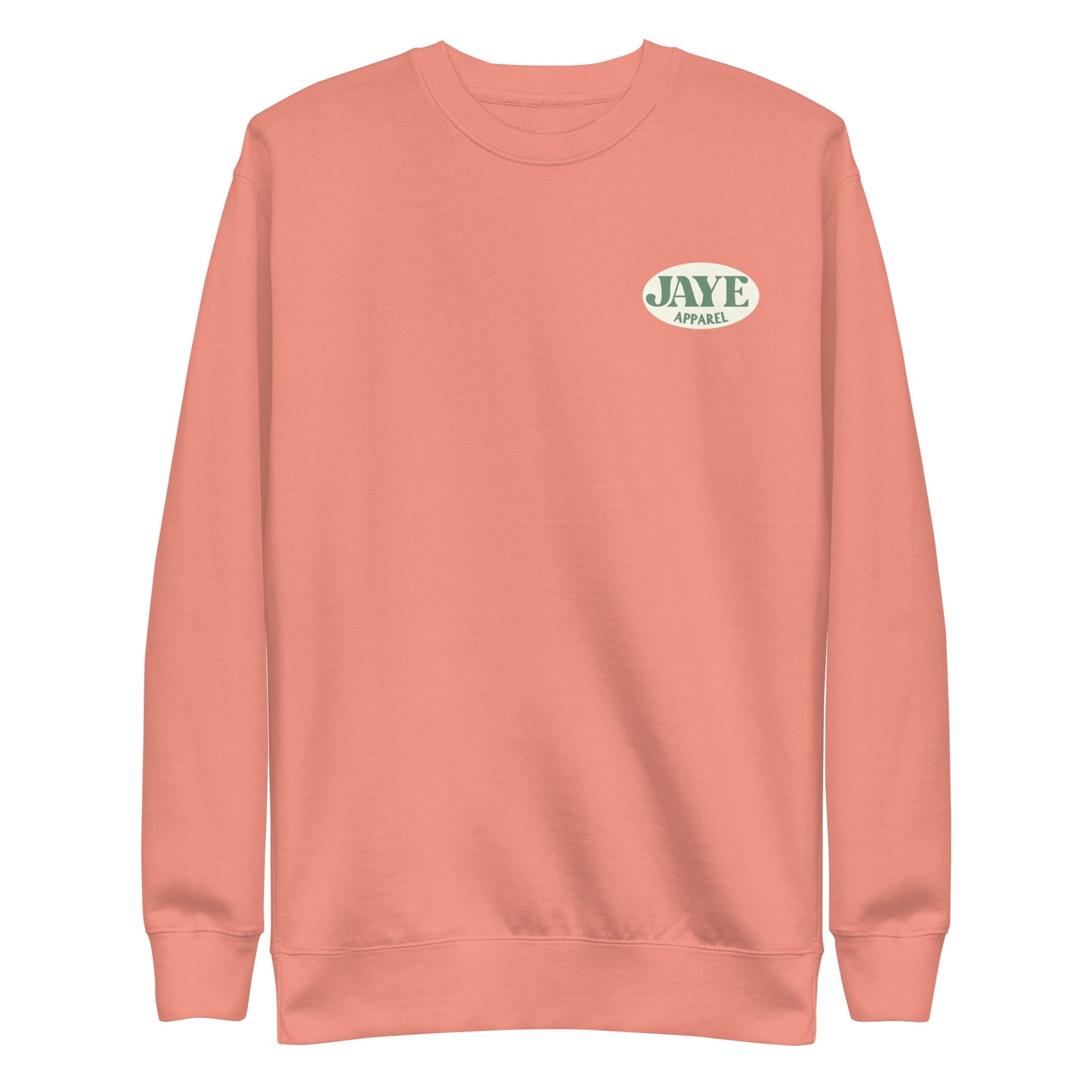 take care of yourself crewneck sweatshirt dusty rose pink