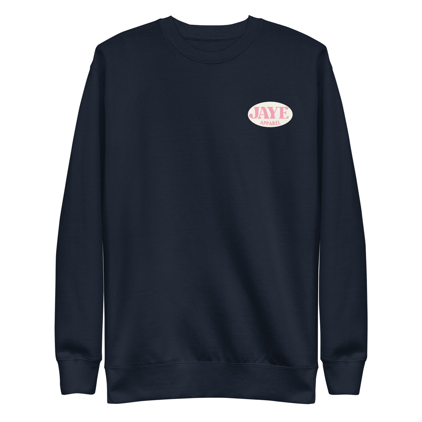 take care of yourself crewneck sweatshirt navy