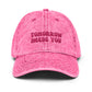 tomorrow needs you hot pink hat