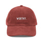 jaye apparel worthy hat burgundy