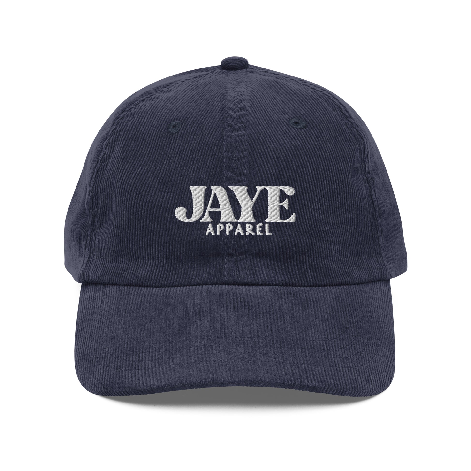 jaye apparel navy corduroy hat