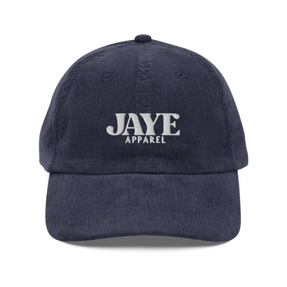 jaye apparel navy corduroy hat