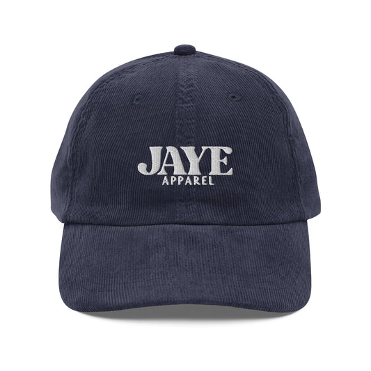 jaye apparel navy corduroy hat