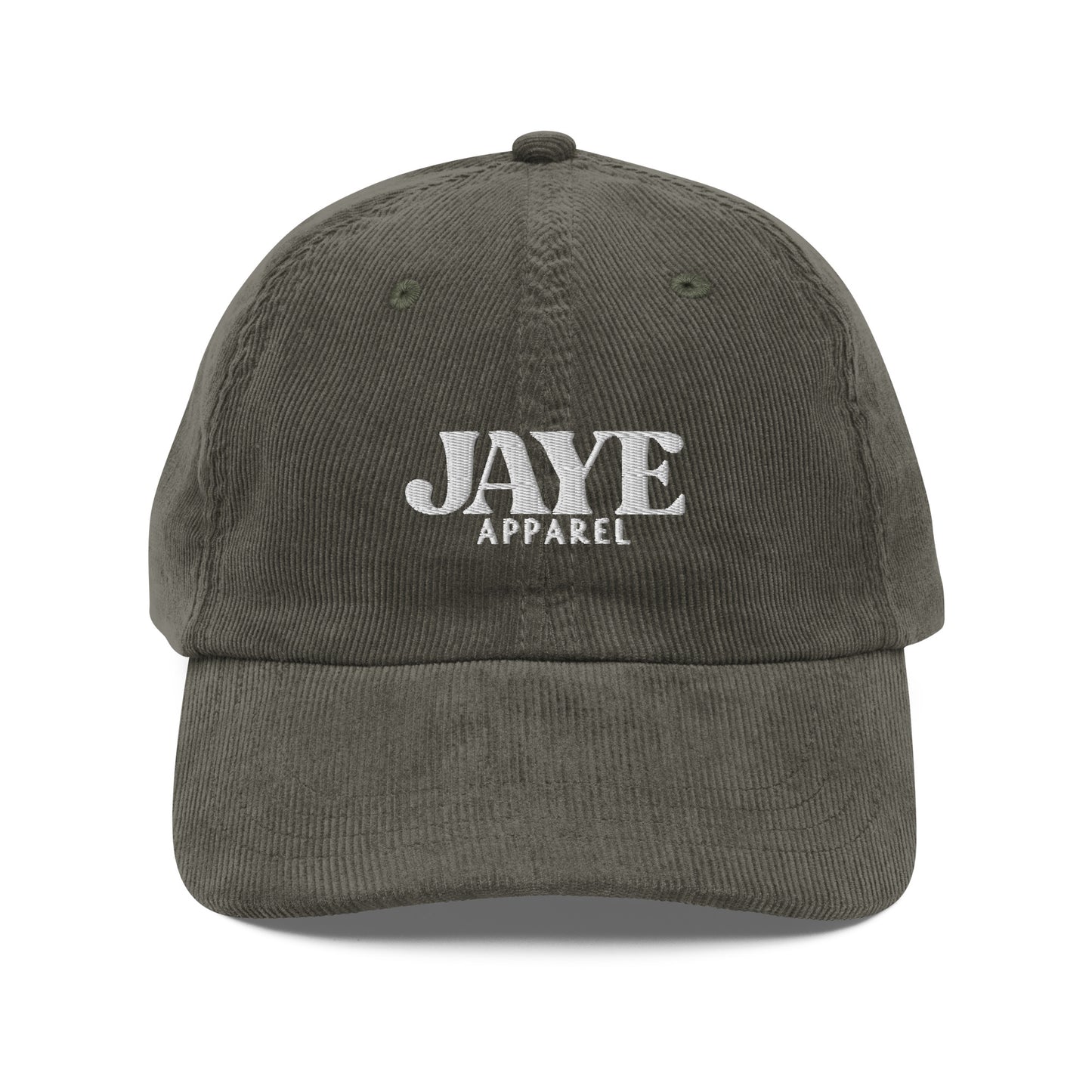 jaye apparel olive corduroy hat