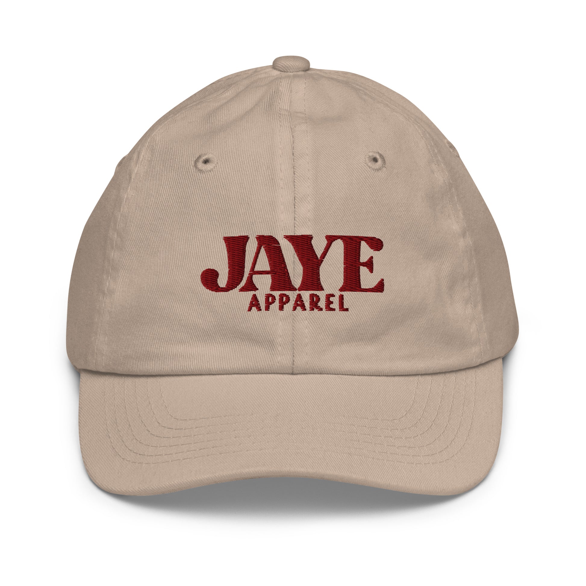 jaye apparel  youth hat  khaki