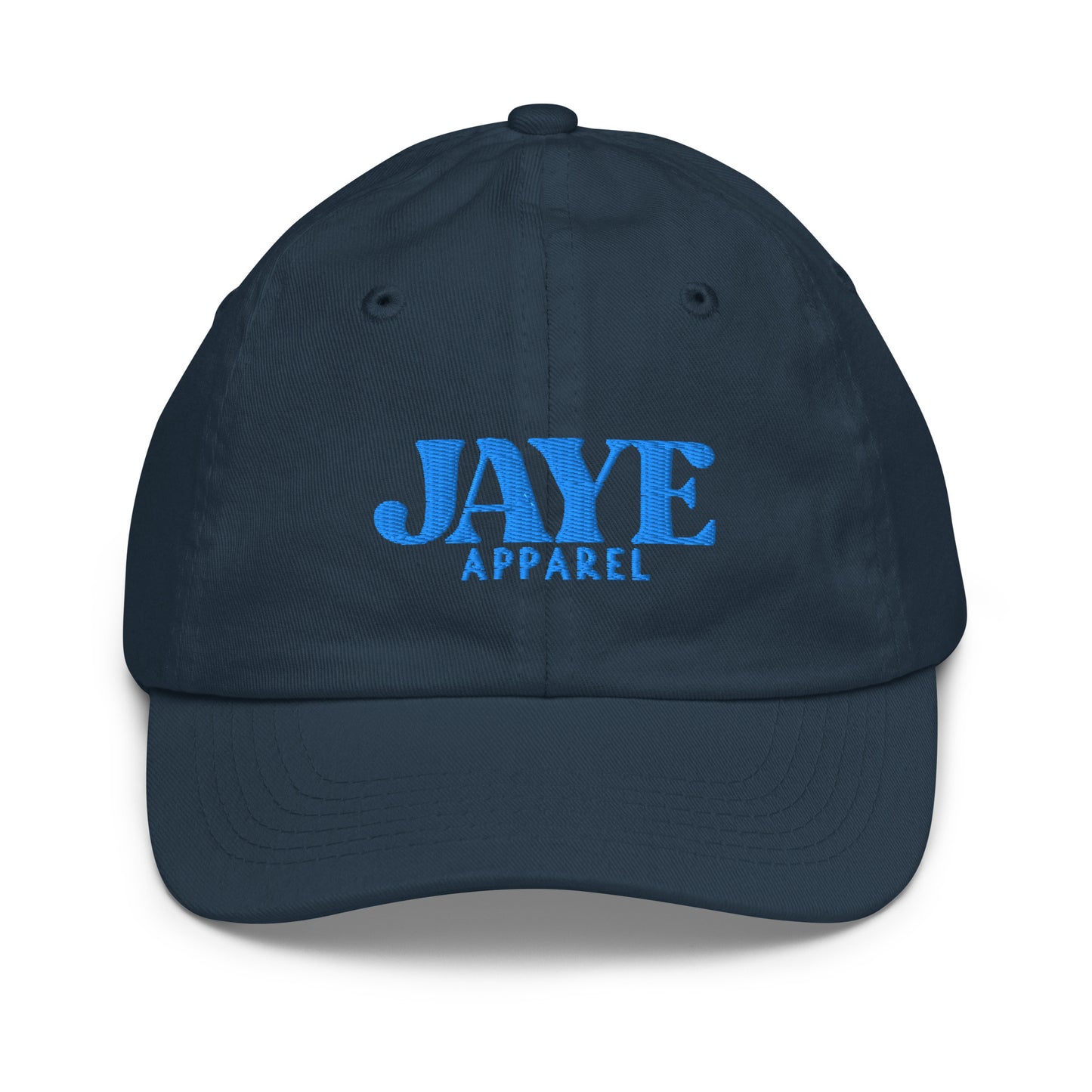 jaye apparel  youth hat  navy