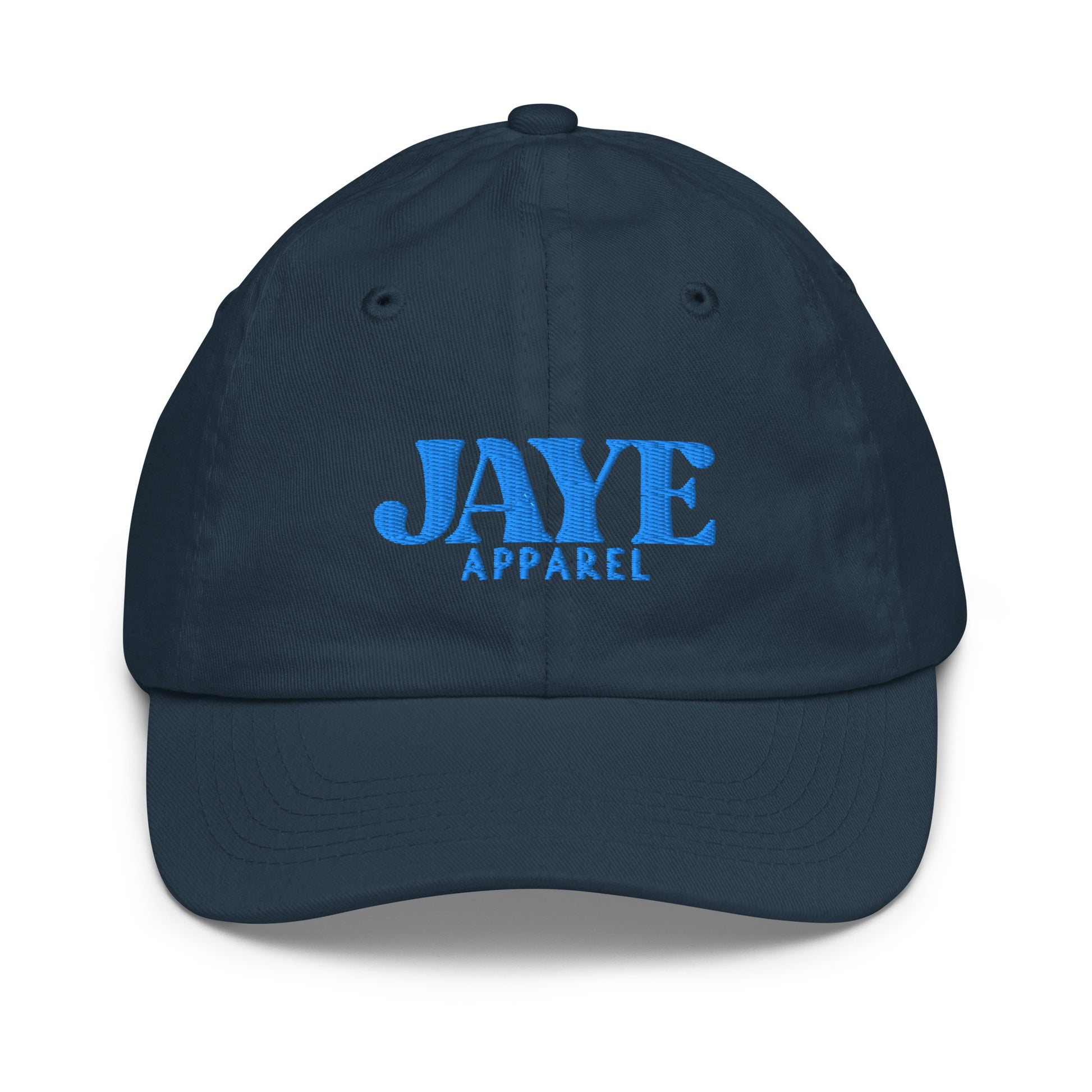 jaye apparel  youth hat  navy