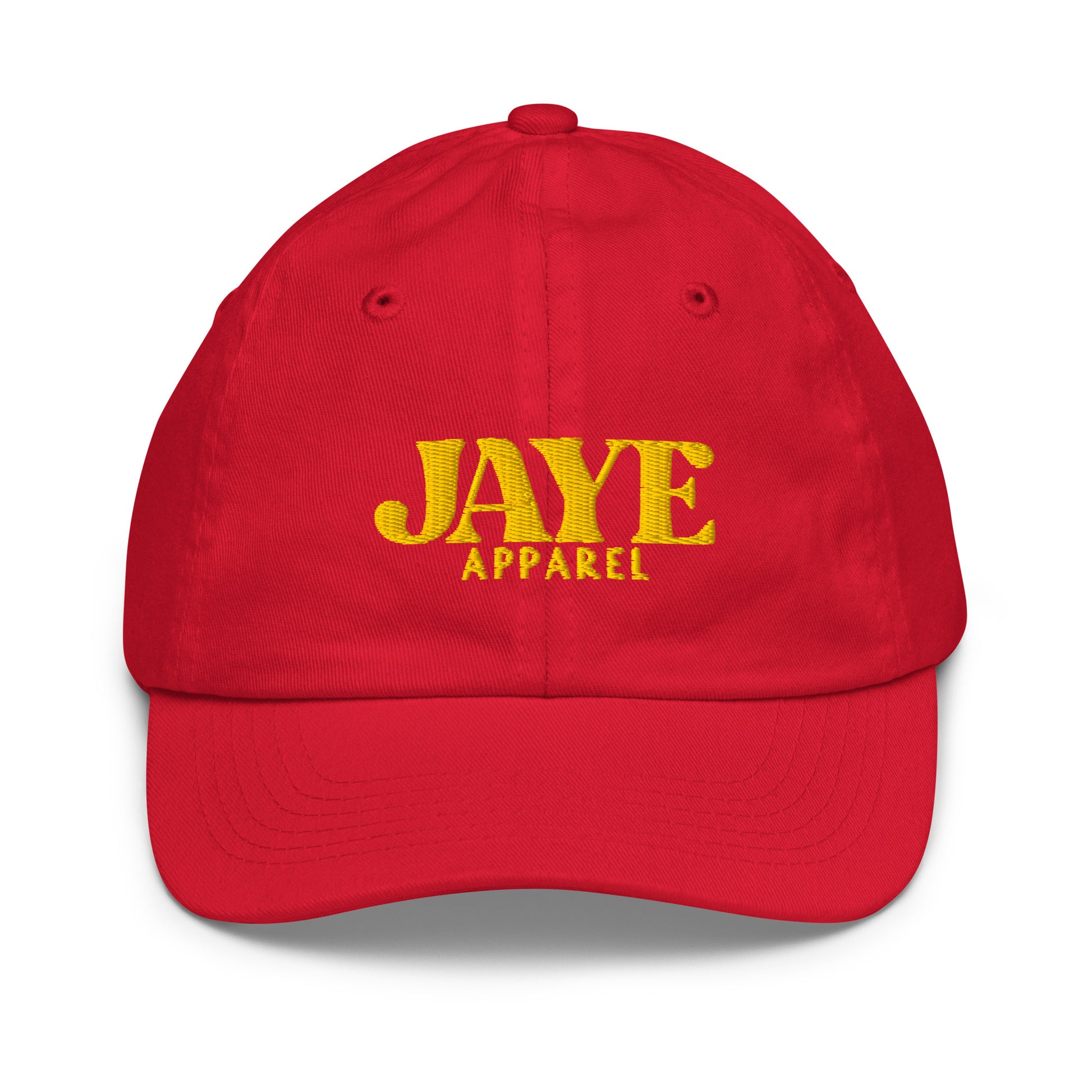 jaye apparel  youth hat  red
