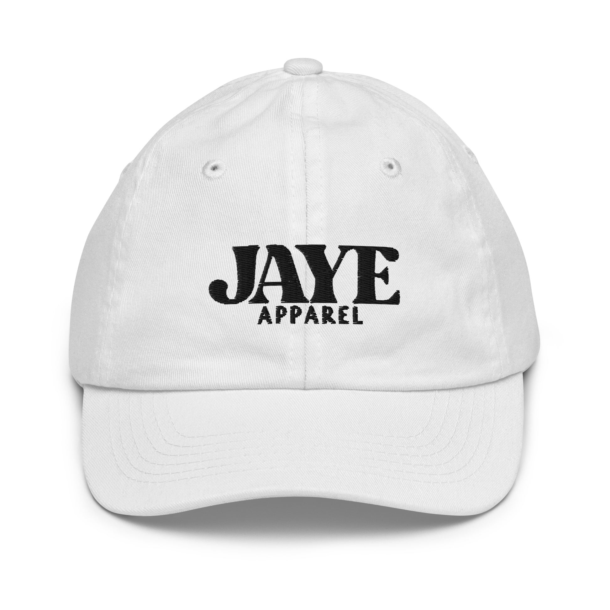 jaye apparel  youth hat white