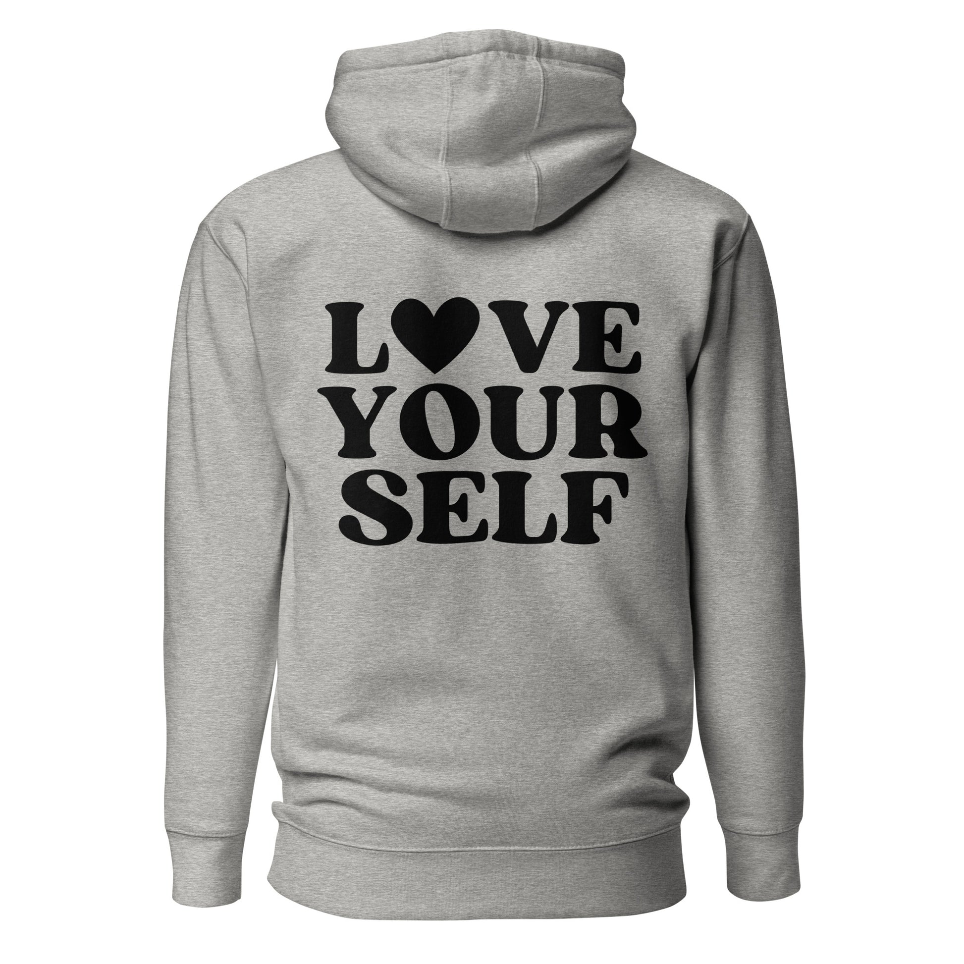 Love Yourself Carbon Grey Hoodie