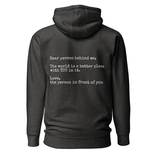 Dear Person Behind Me Hooded Sweatshirt