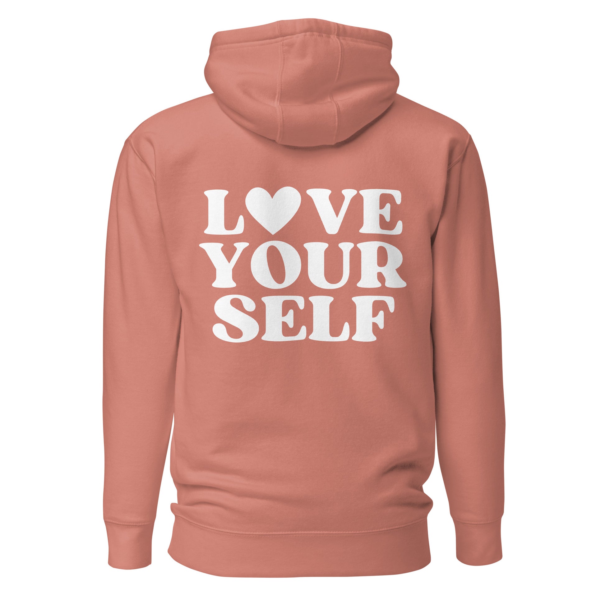 Love Yourself Dusty Rose Hoodie