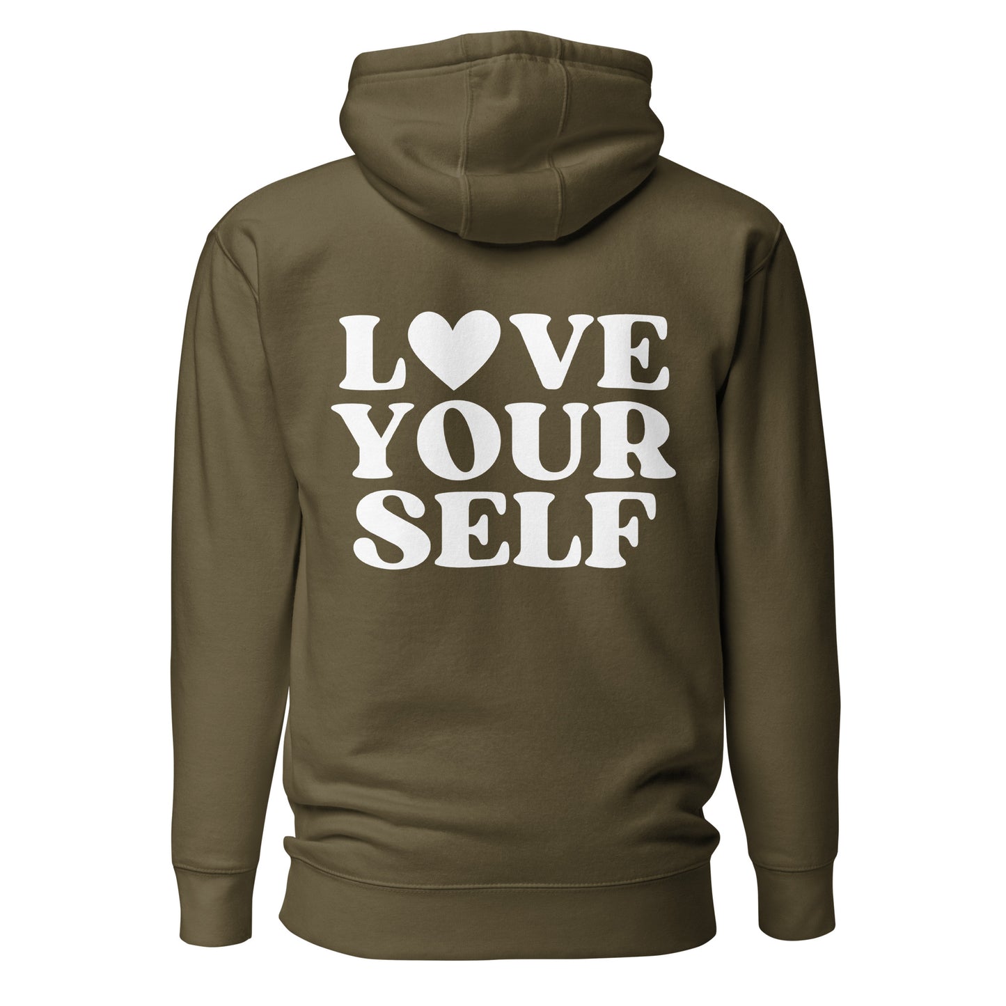 Love Yourself Military Hoodie