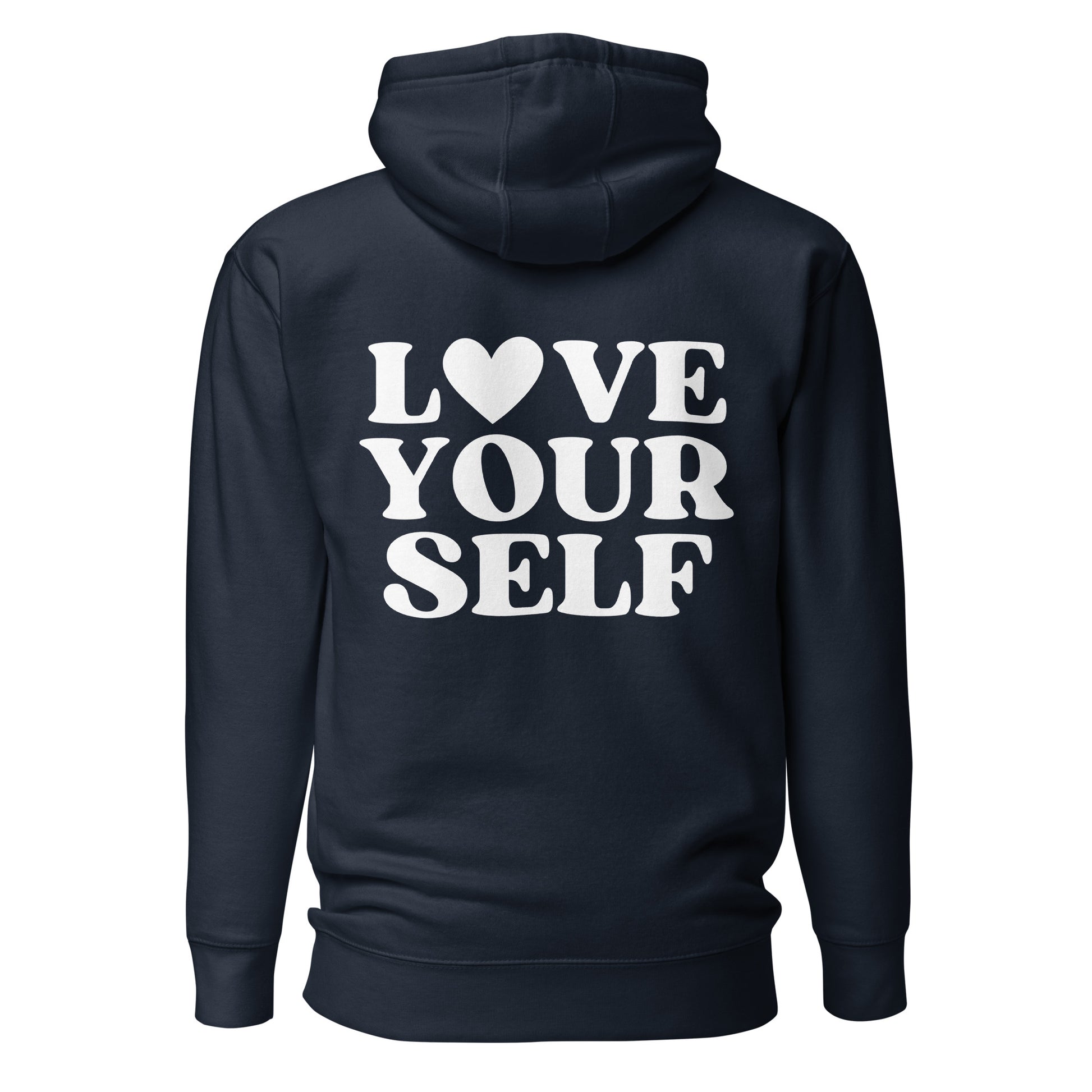 Love Yourself Navy Hoodie