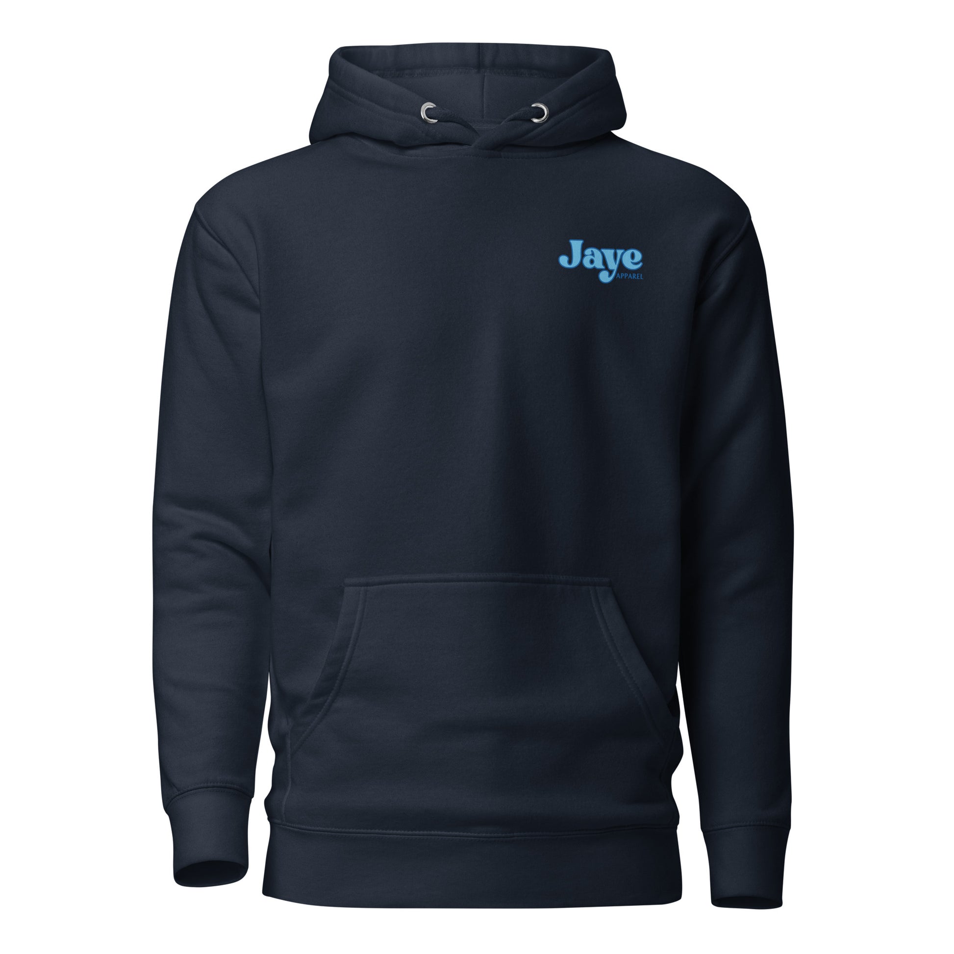 happy thoughts navy hooded sweatshirt