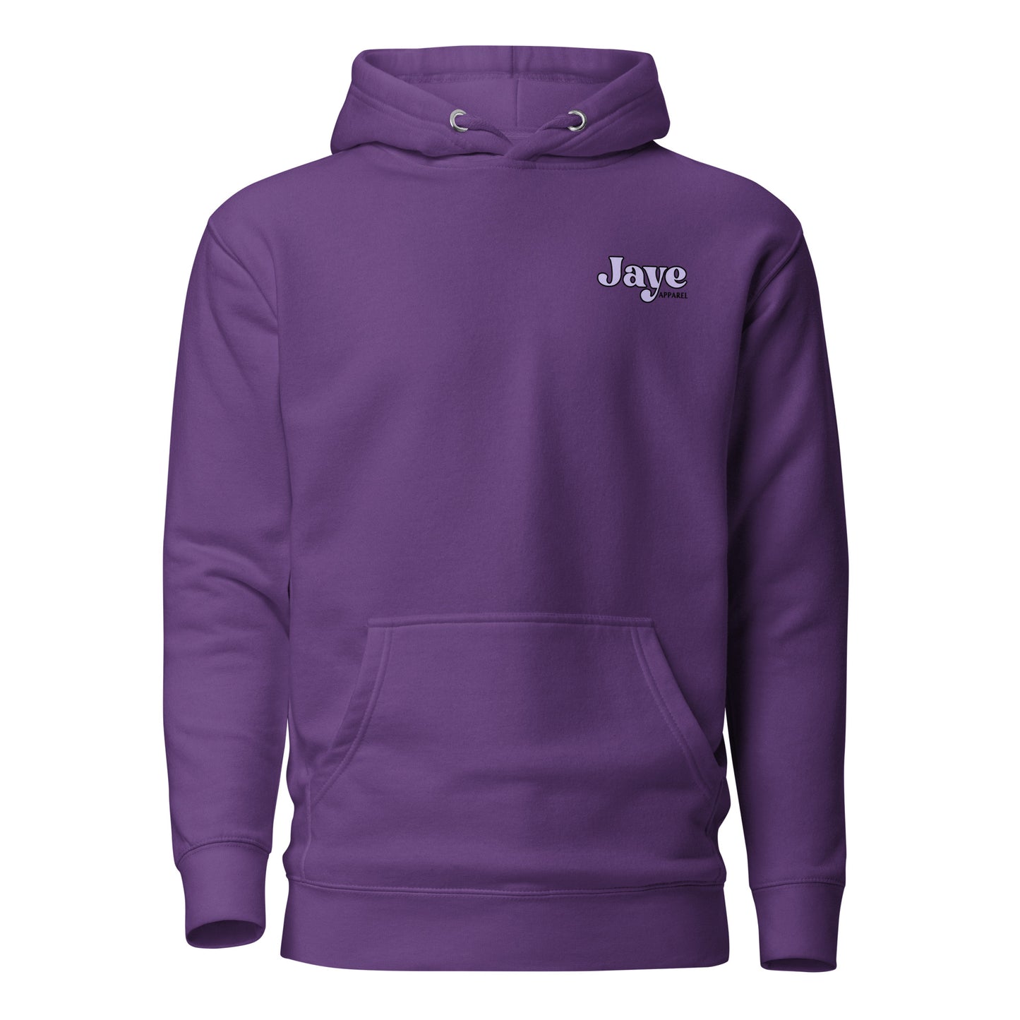 happy thoughts purple hooded sweatshirt