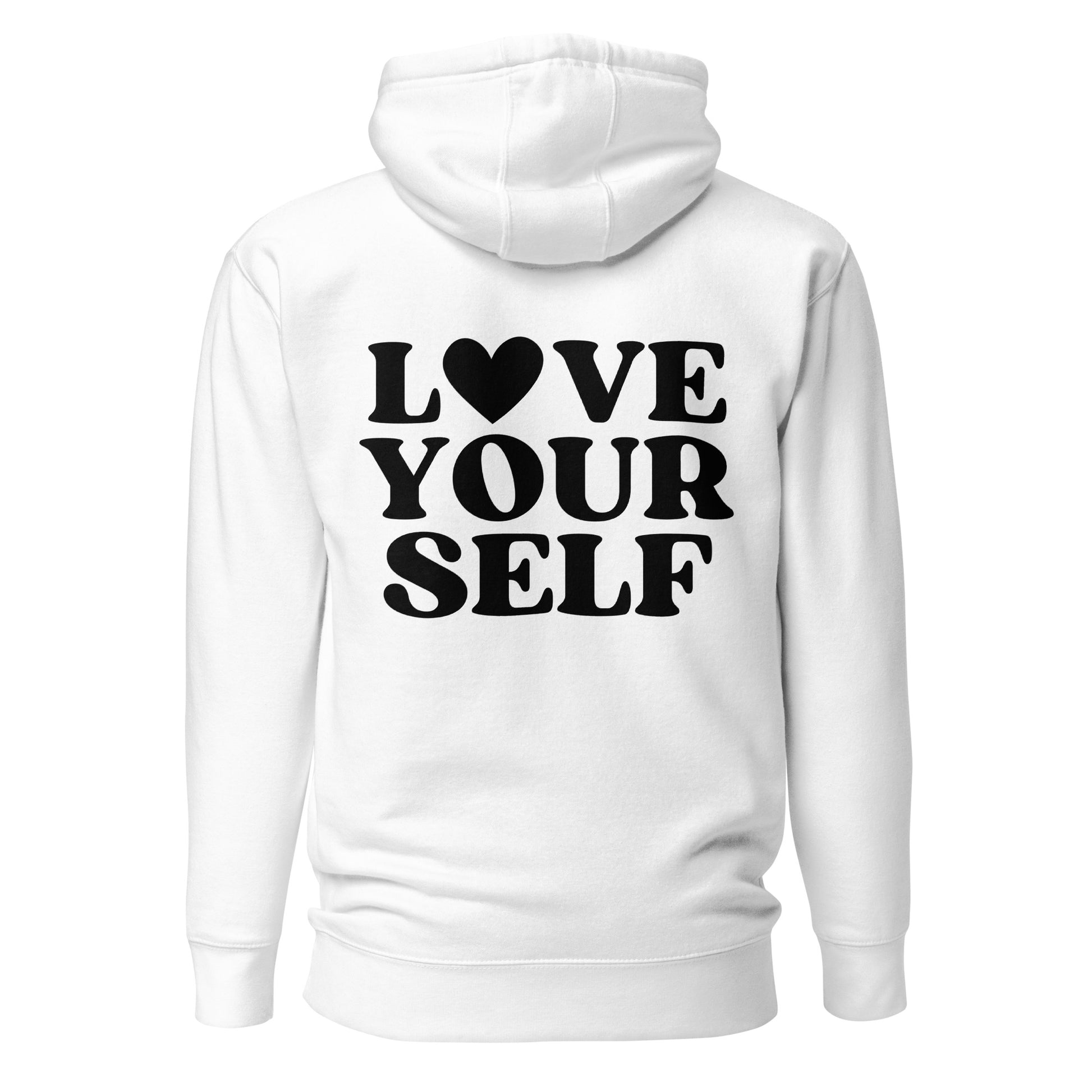 Love Yourself White Hoodie