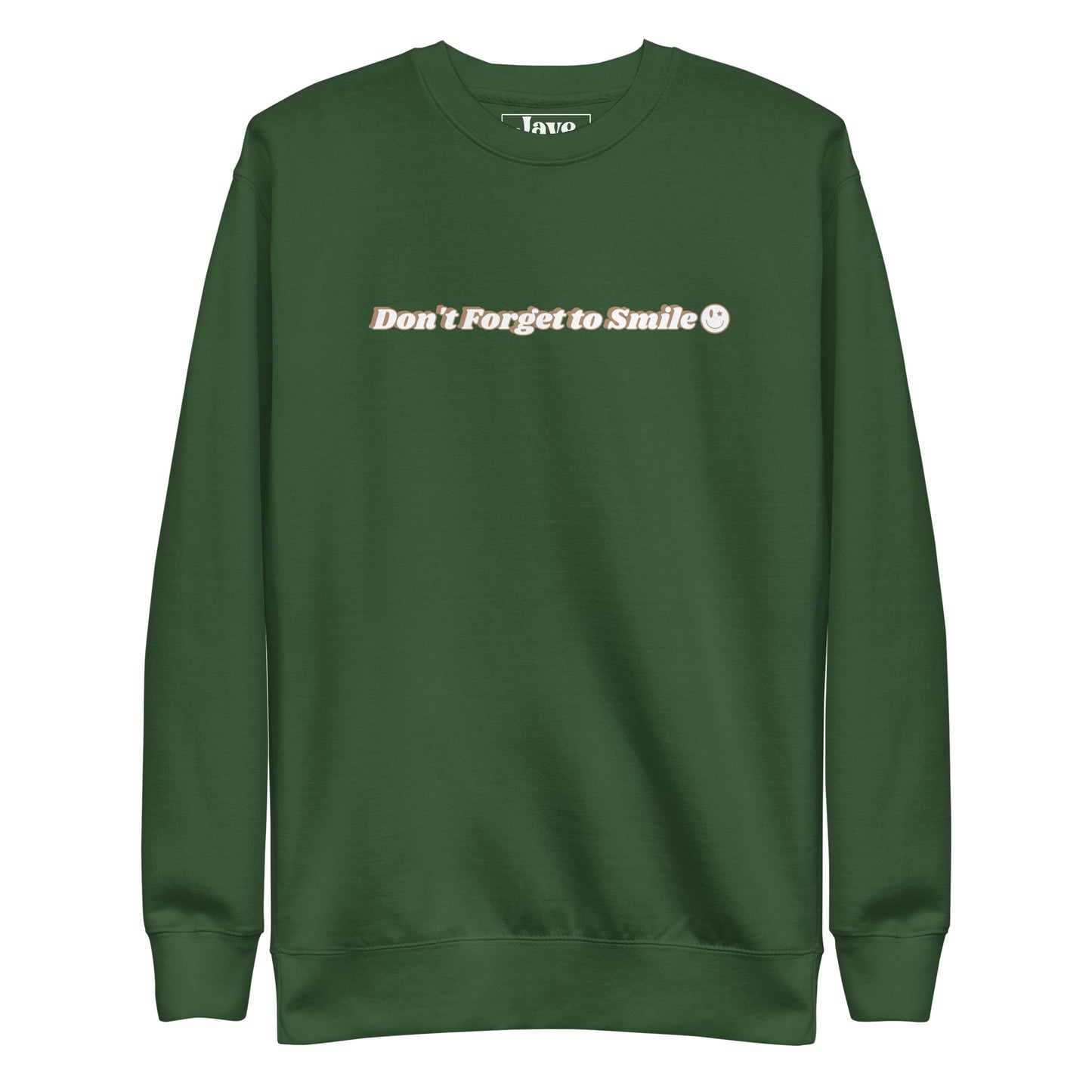 Don't Forget To Smile Crewneck Sweatshirt